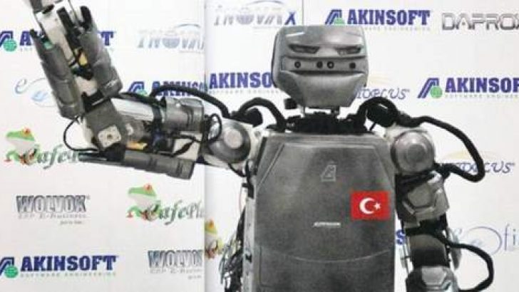 Türkiye’nin ilk yerli robotu