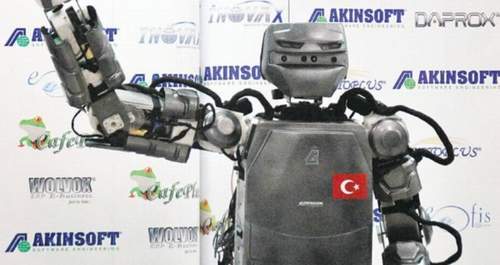 Türkiye'nin ilk yerli robotu