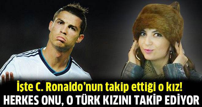 C. Ronaldo Filistin için Ezgi'yi takipte