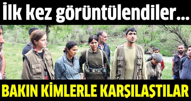Piknikçiler PKK'lı grup ile karşılaştı