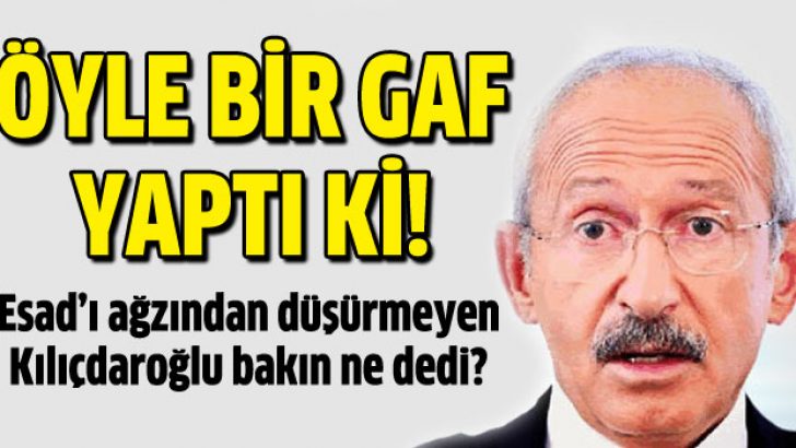 Kılıçdaroğlu’ndan yeni gaf: Saddam