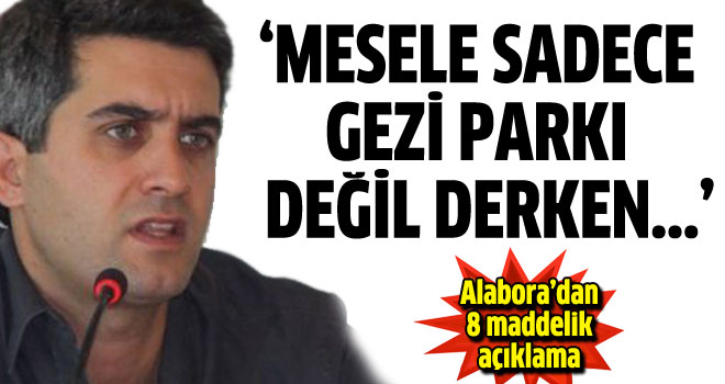 Mehmet Ali Alabora 8 maddelik açıklamayla kendini savundu
