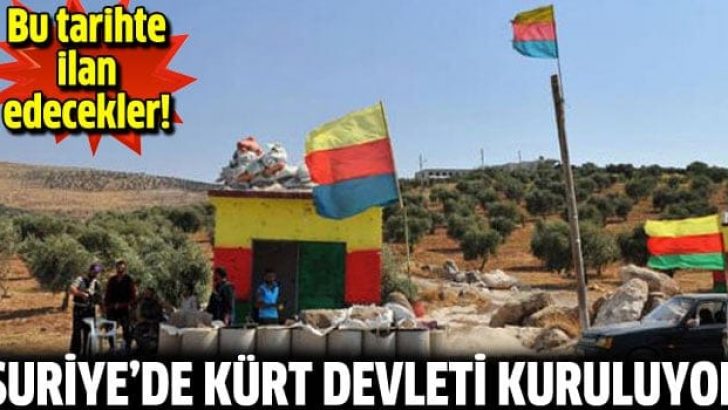 PYD Suriye’de Kürt devleti kuruyor
