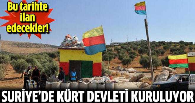 PYD Suriye'de Kürt devleti kuruyor