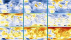 Küresel ısınmanın son 130 yılını NASA görüntüledi