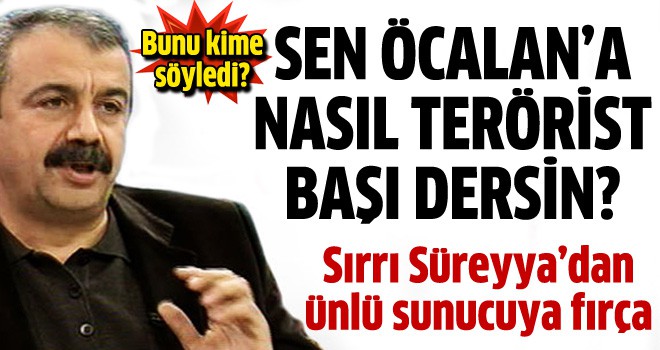 Sırrı Süreyya Önder'den tartışılacak sözler