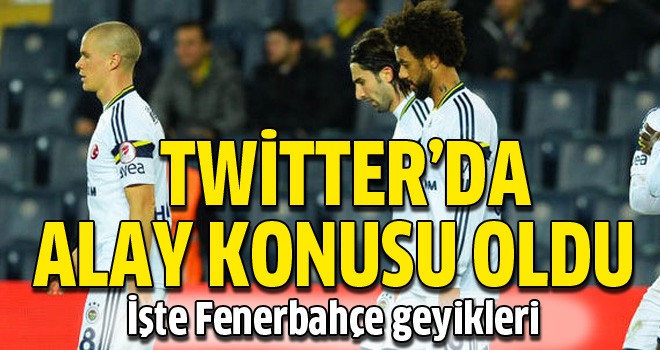 Twitter'da Fenerbahçe'nin kupa geyikleri