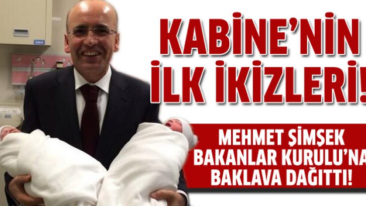 Mehmet Şimşek’in çocukları Kabine’nin ilk ikizleri!