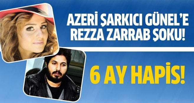 Azeri şarkıcı Günel'e hapis şoku