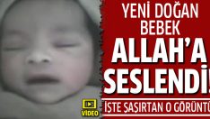 Suriyeli bebek Allah diyor!