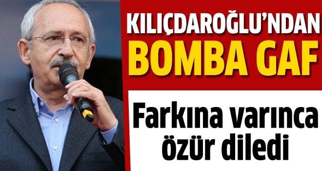 Kemal Kılıçdaroğlu'nun yeni gafı!