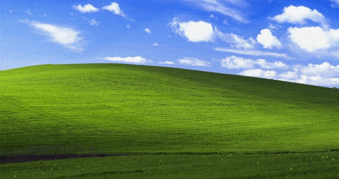 Windows XP'deki tepenin son hali