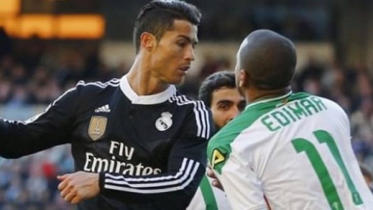 Ronaldo’dan dayak yedi ama yine de övdü!