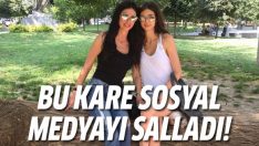 Defne Samyeli ve kızı sosyal medyayı salladı