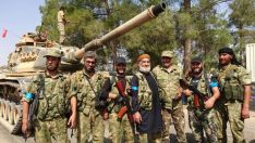 Türkmenler’den Türk tankıyla poz!