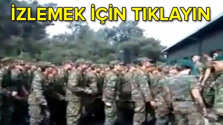 Yunan askerlerinden Türkiye’ye ağır hakaretler