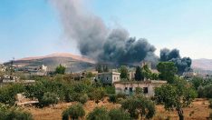 Suriye ve Rus uçakları İdlib’i bombalıyor!