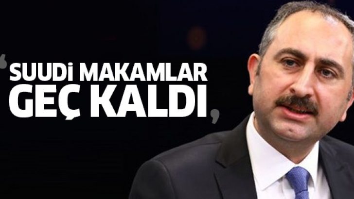 Adalet Bakanı Abdülhamit Gül’den Cemal Kaşıkçı açıklaması