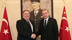 Erdoğan ile ABD Dışişleri Bakanı Pompeo’nun görüşmesi sona erdi