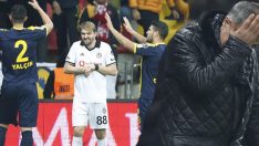 Ankaragücü Beşiktaş maçında skandal görüntüler!