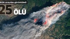 NASA ABD’deki yangınları uzaydan görüntüledi