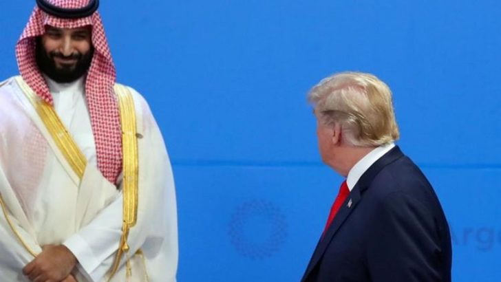 Prens Selman’dan Trump’a manidar tebessüm!