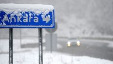 Ankara’ya hava durumu uyarısı! Ankara’da kar yağacak mı? 7 Aralık 2018 Ankara haritalı hava durumu