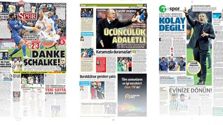 Fenerbahçe’de yeni dönem başlıyor (12 Aralık 2018 günün spor manşetleri)