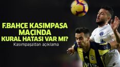 Fenerbahçe Kasımpaşa maçı tekrar edilecek mi? Kasımpaşa’dan ‘kural hatası’ açıklaması