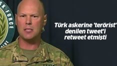 Türk askerine hakaret içeren tweeti paylaşan ABD’li Albay Türkiye’den özür diledi