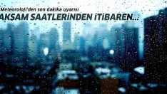 Meteoroloji’den İstanbul için son dakika uyarısı! İstanbul 5 günlük hava durumu