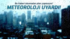 Meteoroloji’den fırtına ve sağanak yağış uyarısı! İstanbul 5 günlük hava durumu