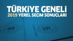 2019 Yerel Seçim Sonuçları (Türkiye Geneli)