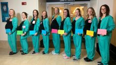 Herkes bu hastaneyi konuşuyor! 9 hemşire birden hamile!