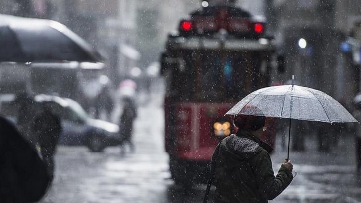Meteoroloji’den Marmara’ya yağış uyarısı! (İstanbul 5 günlük hava durumu)