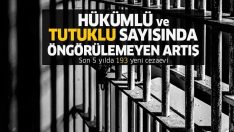Tutuklu sayısındaki artış nedeniyle son 5 yılda 193 yeni cezaevi…