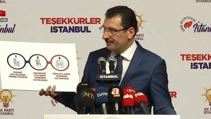 AK Parti Genel Başkan Yardımcısı Ali İhsan Yılmaz: 38 ilçede oyların tümünün sayımı için YSK’ya başvuracağız