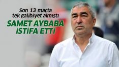 Bursaspor Teknik Direktörü Samet Aybaba istifa etti!