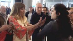 Havalimanı çalışanına hakaret eden kadın serbest kaldı