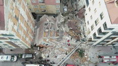 İstanbul Bahçelievler’de 7 katlı bina çöktü!