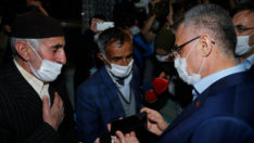 Cumhurbaşkanı Erdoğan, depremde şehit olan korucunun ailesine baş sağlığı diledi