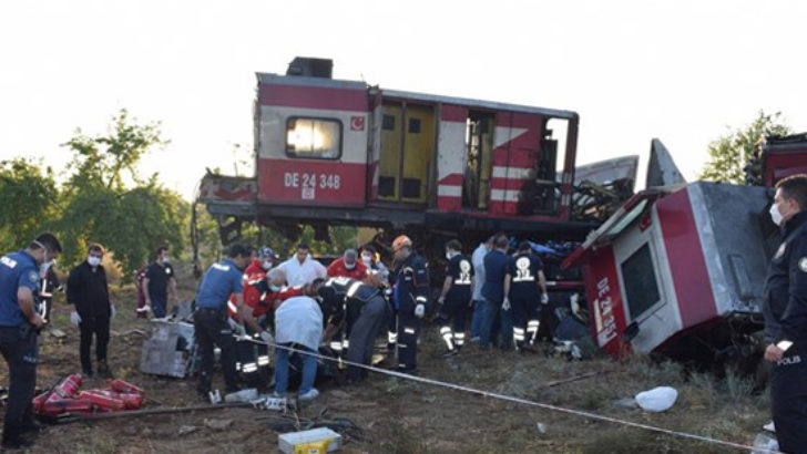 Malatya’da tren kazası: 1 ölü, 4 yaralı