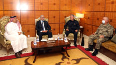 Bakan Akar, Libya Başbakanı Serrac ve Katar Savunma Bakanı Atiyye ile görüştü