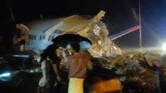 Hindistan’da uçak ikiye bölündü: 2 ölü, 35 yaralı