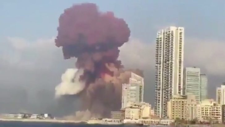Lübnan’daki patlamayı Hiroşima’ya benzetti