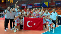 U19 Kız Voleybol Milli Takımı Avrupa Şampiyonu oldu