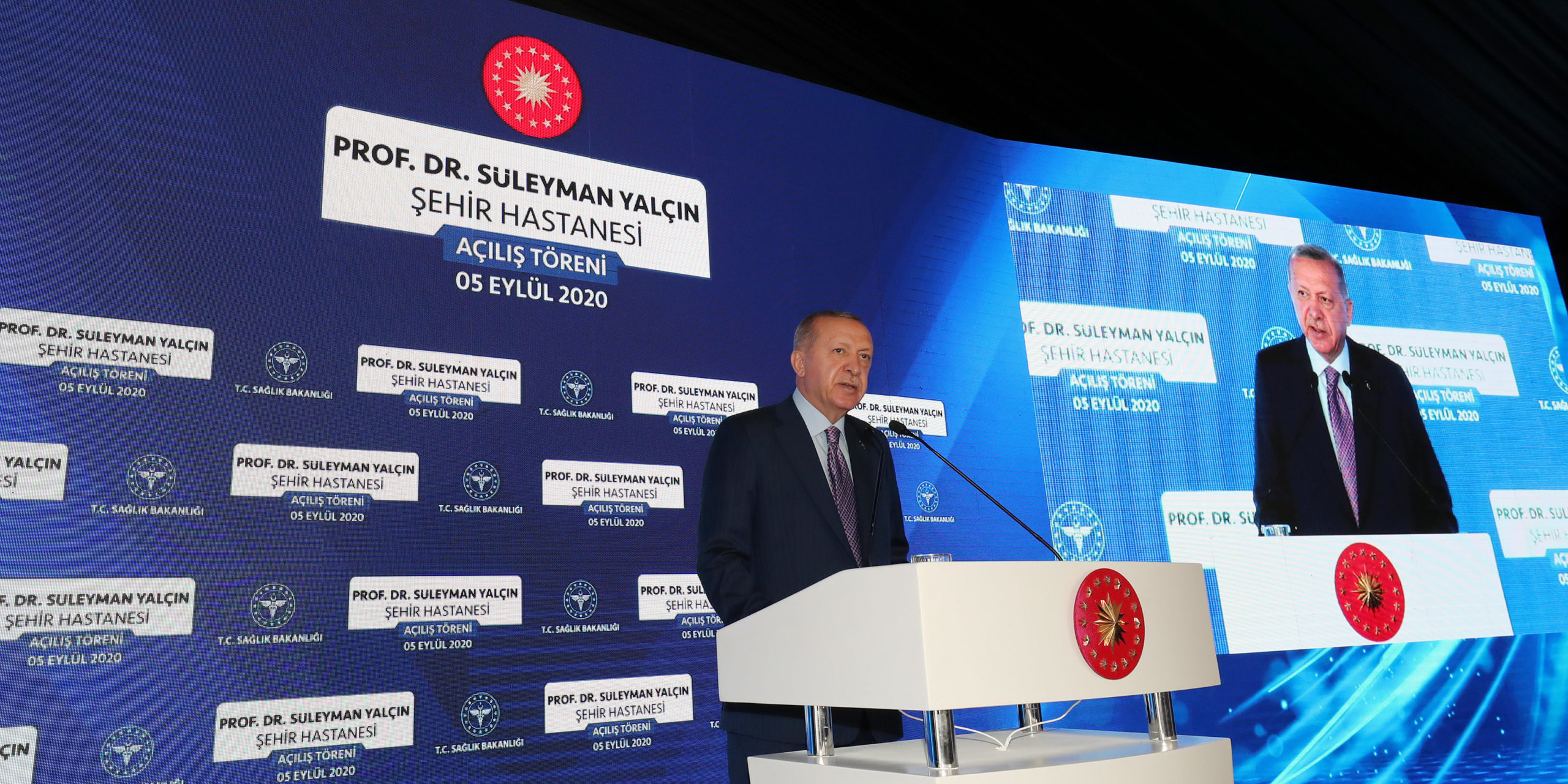 Cumhurbaşkanı Erdoğan şehir hastanesi açılışına katıldı