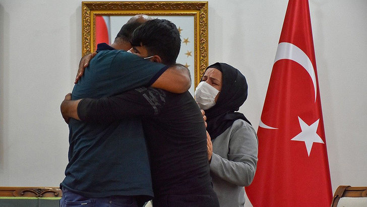 Diyarbakır’da 16. aile evladına kavuştu