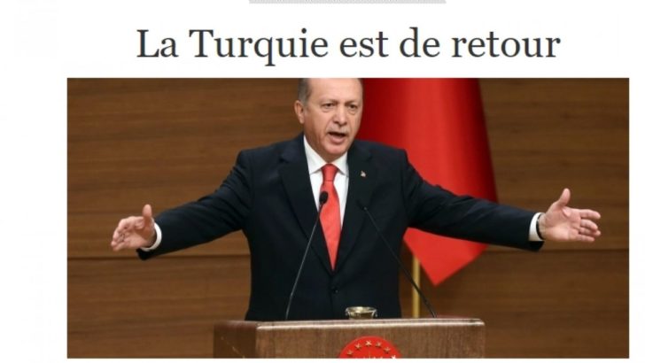 Fransız medyasında manşet: Türkler geri döndü