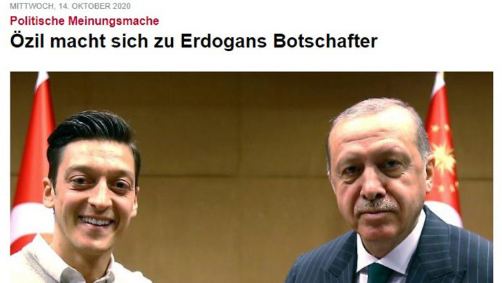 Alman basını, Mesut Özil’in Azerbaycan paylaşımından rahatsız oldu